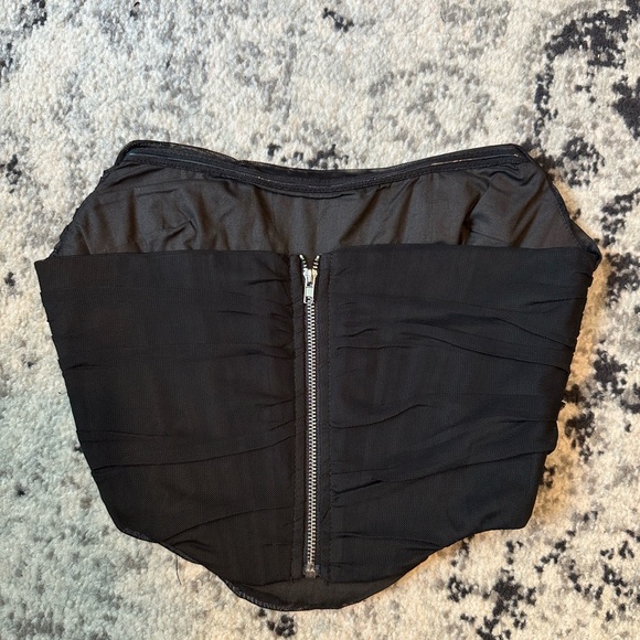 Black corset top - Picture 2 of 2